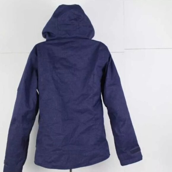 Burton Dryride Purple Da Naang Snowboard Ski Coat Women's Size Small Hooded - Picture 2 of 13